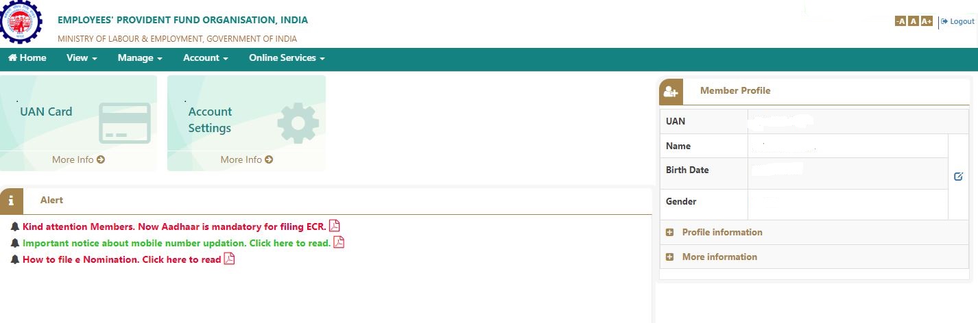 pf withdrawal process step 4